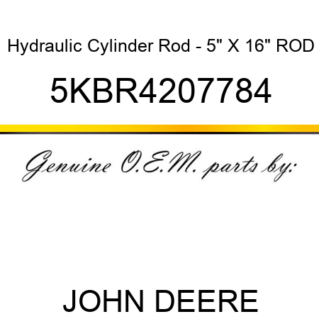Hydraulic Cylinder Rod - 5
