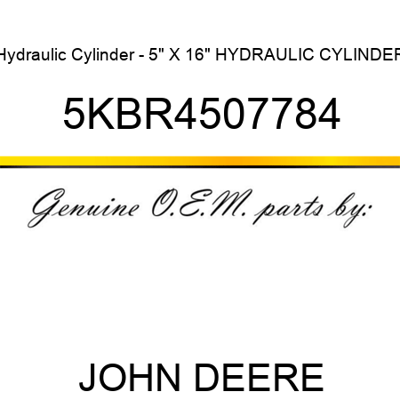Hydraulic Cylinder - 5