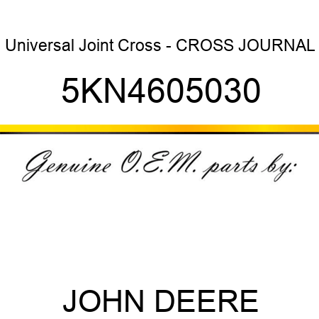 Universal Joint Cross - CROSS JOURNAL 5KN4605030