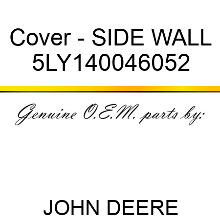 Cover - SIDE WALL 5LY140046052
