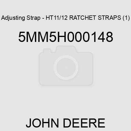 Adjusting Strap - HT11/12 RATCHET STRAPS (1) 5MM5H000148