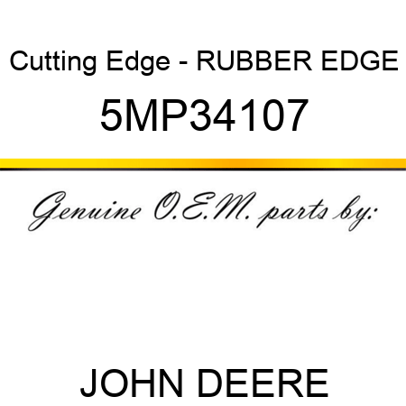 Cutting Edge - RUBBER EDGE 5MP34107