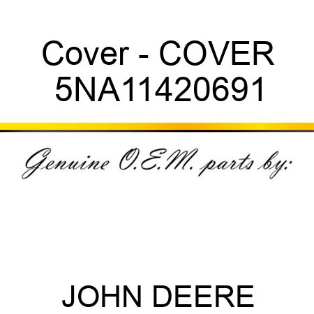 Cover - COVER 5NA11420691