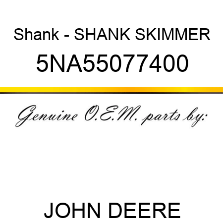 Shank - SHANK, SKIMMER 5NA55077400