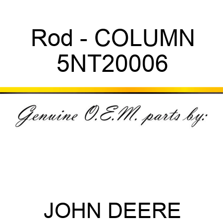 Rod - COLUMN 5NT20006
