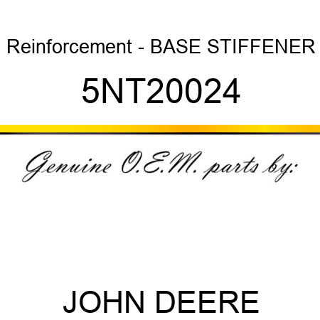 Reinforcement - BASE STIFFENER 5NT20024