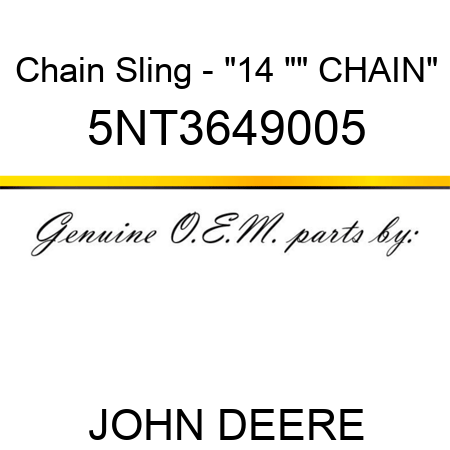 Chain Sling - 