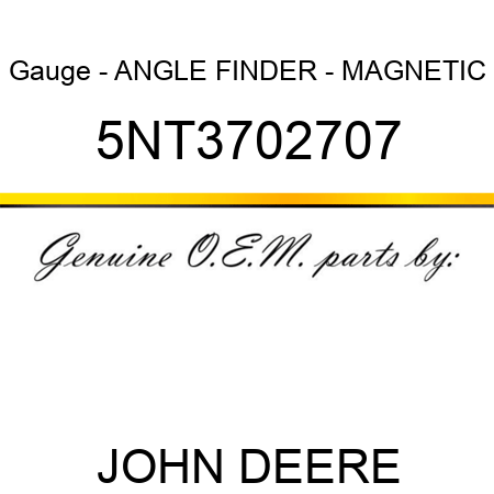 Gauge - ANGLE FINDER - MAGNETIC 5NT3702707
