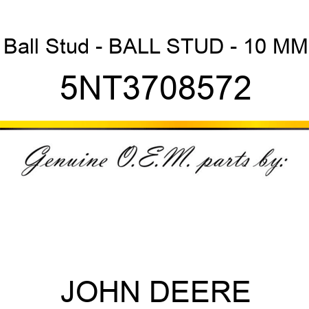 Ball Stud - BALL STUD - 10 MM 5NT3708572