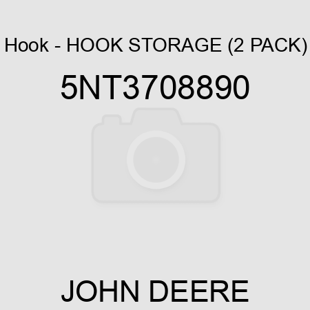 Hook - HOOK STORAGE (2 PACK) 5NT3708890