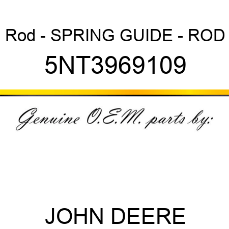 Rod - SPRING GUIDE - ROD 5NT3969109