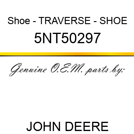 Shoe - TRAVERSE - SHOE 5NT50297