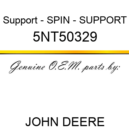 Support - SPIN - SUPPORT 5NT50329