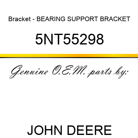 Bracket - BEARING SUPPORT BRACKET 5NT55298