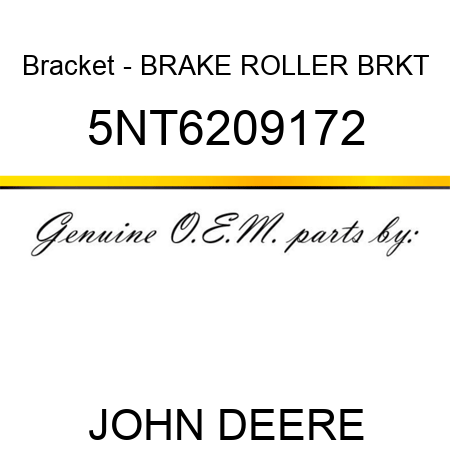 Bracket - BRAKE ROLLER BRKT 5NT6209172