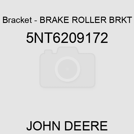Bracket - BRAKE ROLLER BRKT 5NT6209172