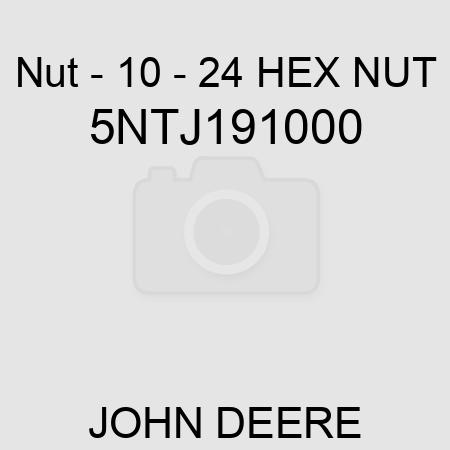 Nut - 10 - 24 HEX NUT 5NTJ191000