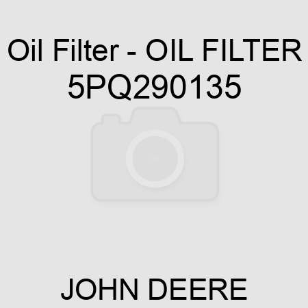 Oil Filter - OIL FILTER 5PQ290135