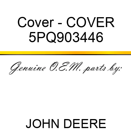 Cover - COVER 5PQ903446
