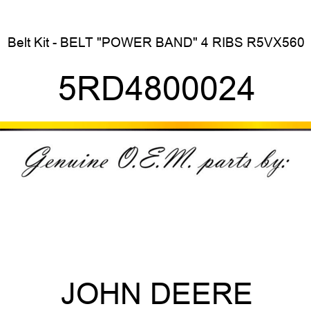Belt Kit - BELT 