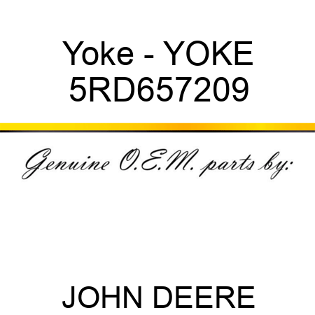 Yoke - YOKE 5RD657209