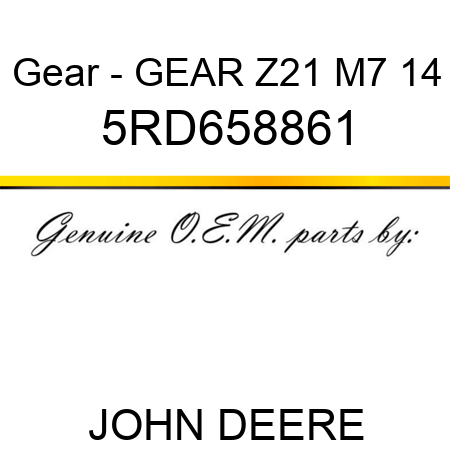 Gear - GEAR Z21 M7, 14 5RD658861