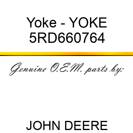 Yoke - YOKE 5RD660764