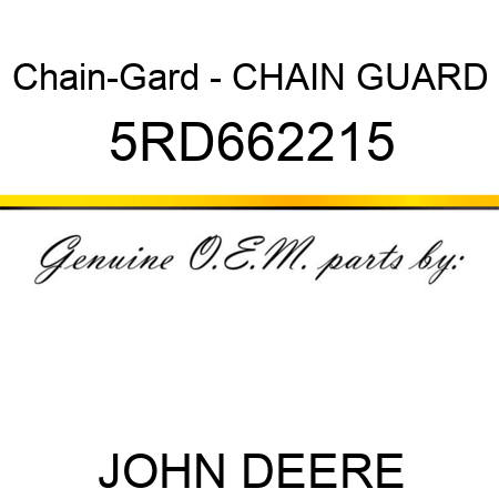Chain-Gard - CHAIN GUARD 5RD662215