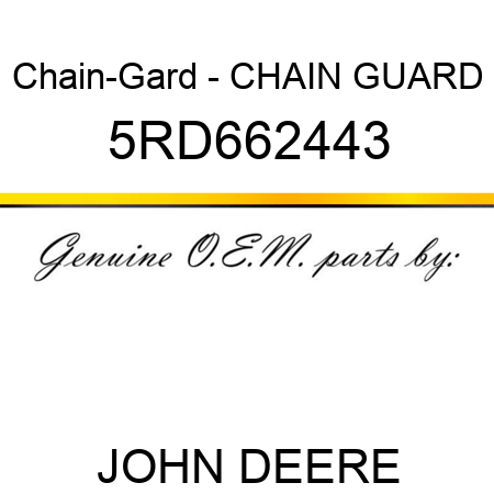 Chain-Gard - CHAIN GUARD 5RD662443