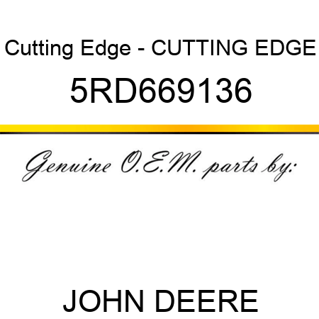 Cutting Edge - CUTTING EDGE 5RD669136