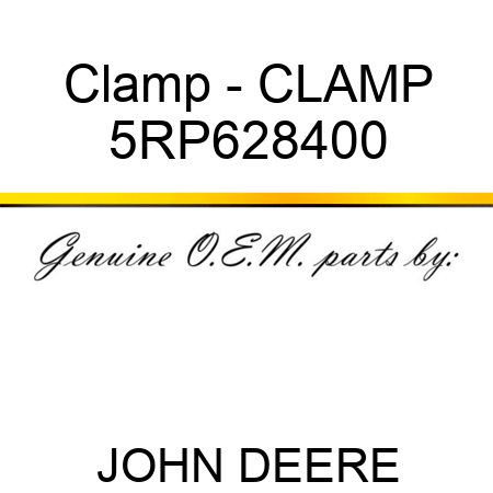 Clamp - CLAMP 5RP628400