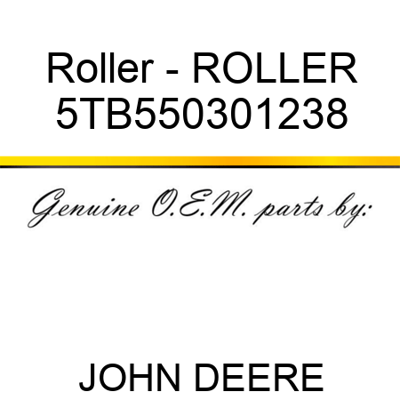 Roller - ROLLER 5TB550301238