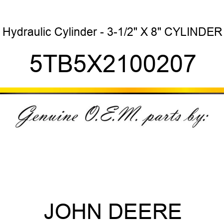 Hydraulic Cylinder - 3-1/2