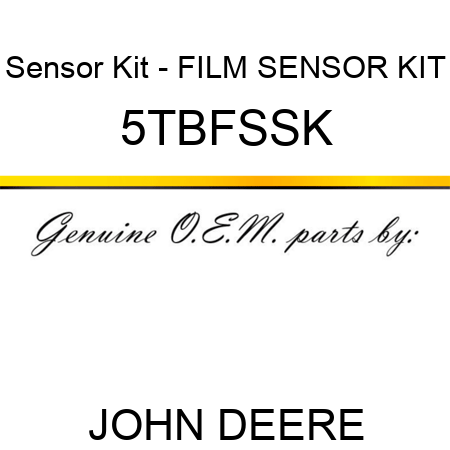 Sensor Kit - FILM SENSOR KIT 5TBFSSK