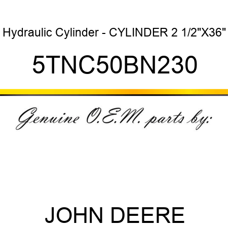 Hydraulic Cylinder - CYLINDER 2 1/2