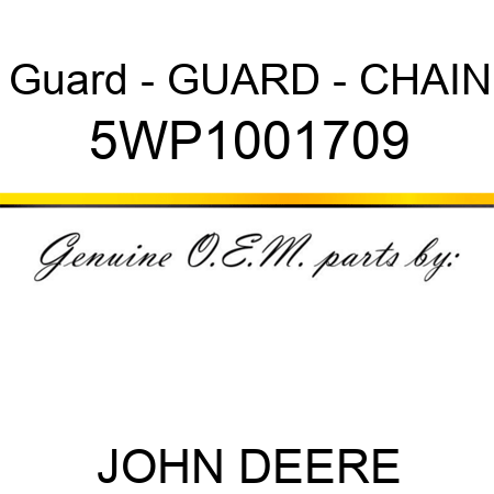 Guard - GUARD - CHAIN 5WP1001709
