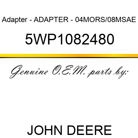 Adapter - ADAPTER - 04MORS/08MSAE 5WP1082480