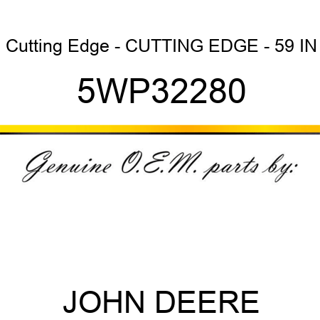 Cutting Edge - CUTTING EDGE - 59 IN 5WP32280