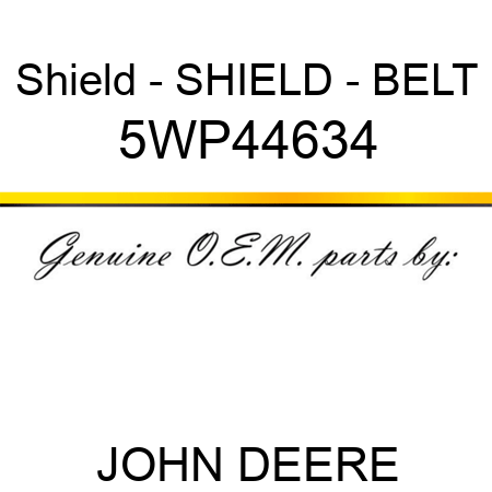 Shield - SHIELD - BELT 5WP44634