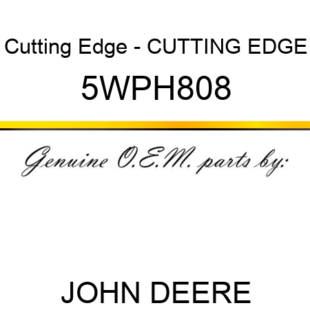 Cutting Edge - CUTTING EDGE 5WPH808