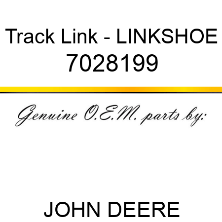 Track Link - LINK,SHOE 7028199