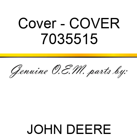 Cover - COVER 7035515