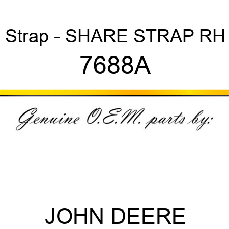 Strap - SHARE STRAP RH 7688A