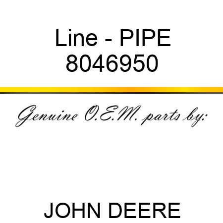 Line - PIPE 8046950