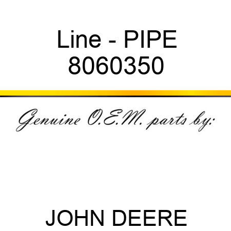 Line - PIPE 8060350
