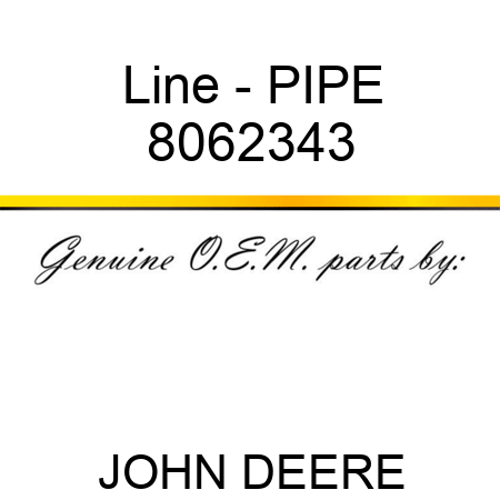 Line - PIPE 8062343