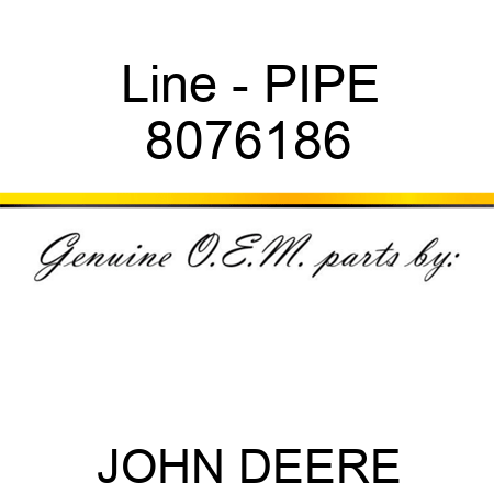 Line - PIPE 8076186
