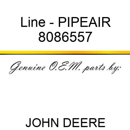 Line - PIPE,AIR 8086557