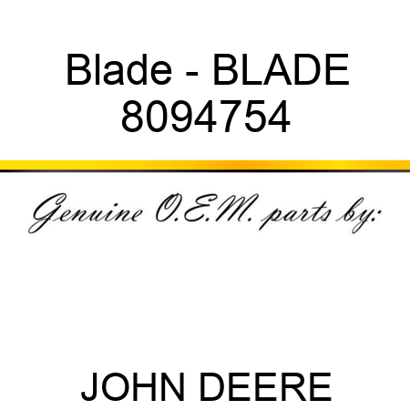 Blade - BLADE 8094754