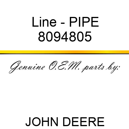Line - PIPE 8094805